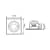 MD-FLAT 360i/8 SQUARE WHITE photo du produit