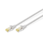 CAT 6A S-FTP LSZH, 0.25m, gris photo du produit