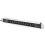 PDU aluminium 1U 12 x C13 photo du produit