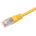 CORD RJ CAT6 FTP ZH JAUNE 0.5M photo du produit