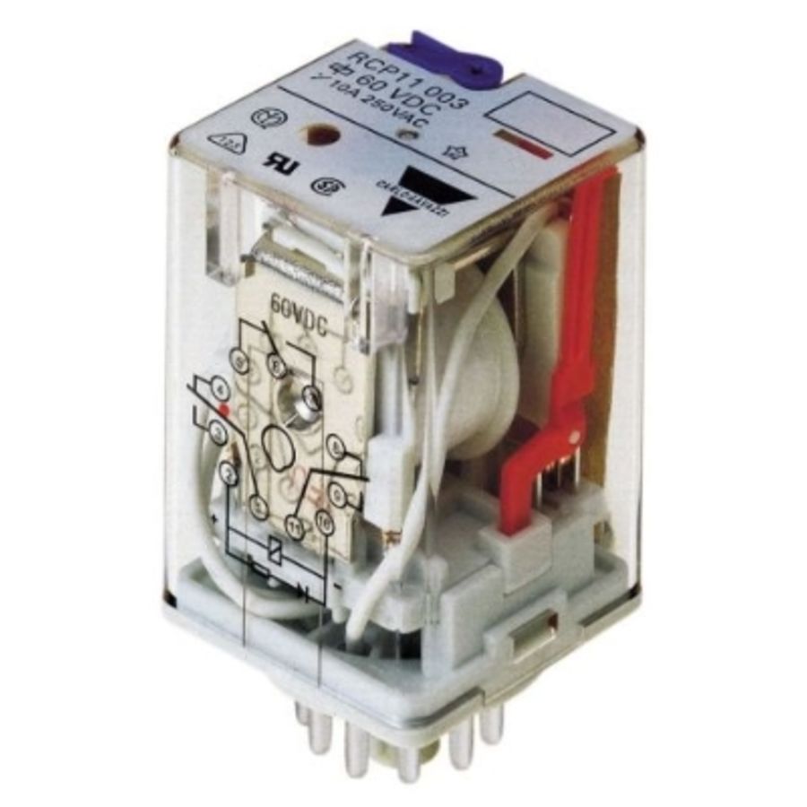 Carlo Gavazzi RCP1100312VDC RELAIS INDUS 11POLES 3RT