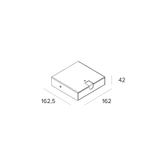 CORO ACC BASE DALI FLO WH 700m photo du produit