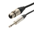 Cor XLR 3b-Jack 6.35 mo FM 1m photo du produit