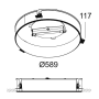 MULTINOVA 55 RECESSED KIT photo du produit