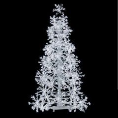 SAPIN CRISTAL LED BLC PUR ANIM photo du produit