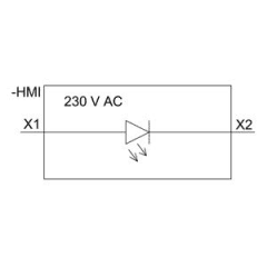 LED MODULE, AMBER photo du produit