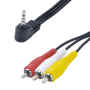 Cord Jack 3.5 M/3 RCA M - 1m50 photo du produit