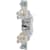 NH3 SINGLE POLE SILVER 1/4 SCR photo du produit