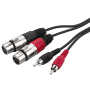 Cord aud RCA-XLR, 1 m photo du produit