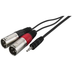 Cord aud 3,5- XLR, 1 m photo du produit