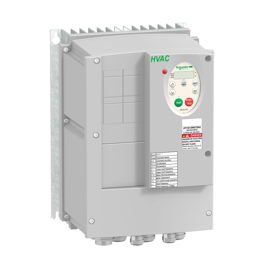 Schneider Electric - ATV212WU15N4C - ATV212 1,5KW 2HP 480V TRI