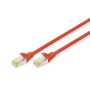 CAT 6A S-FTP LSZH, 15m, rouge photo du produit