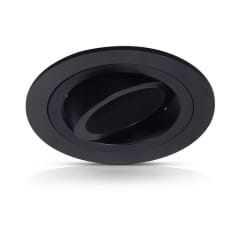 SUP SPOT ROND ALU NOIR 92 mm photo du produit