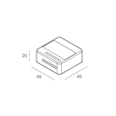 DIMM. MOD 350MA 1CH WIFI 48V photo du produit