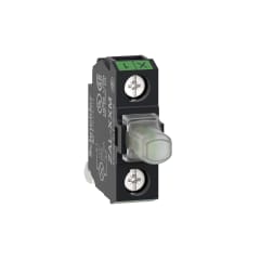 Bloc lum. boite LED vert 230V photo du produit