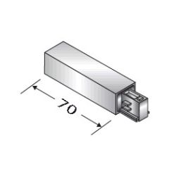 T-RAIL ACC ALIM GAUCHE BK photo du produit