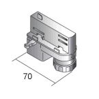 T-RAIL ACC ADAPTATEUR 3ALL BK photo du produit