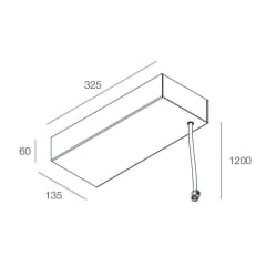 P-30: PAT SUSP L3M 320W CAFE photo du produit