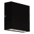 Elis Single LED Noir texturé photo du produit