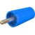 Adaptateur 4 mm bleu photo du produit