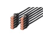 CAT 6 S-FTP LSZH, 0.25m, X10, photo du produit