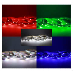 BANDEAU RGB + 6000K 5M 60LED photo du produit