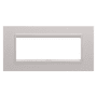 PLAQUE LUX 6P METAL NAT.BEIGE photo du produit