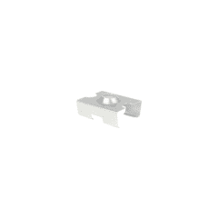 Clip fixe blanc Inox 304 photo du produit