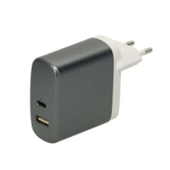 Chargeur USB A + USBC / 230V photo du produit
