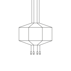 Wireflow, Suspendue, Black, 27 photo du produit