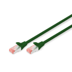 CAT 6 S-FTP LSZH, 0.5m, vert photo du produit