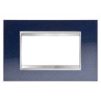 PLAQUE LUX 4P METAL BLUE CHIC photo du produit