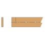 2 BARRES FILETEES M6 25X5 2M photo du produit