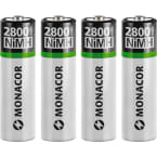 Batterie recharchable, R6,4pcs photo du produit