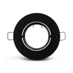 SUPPORT SPOT ROND NOIR 92 mm photo du produit