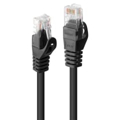 Cable reseau Noir Cat.6 U-UTP, photo du produit