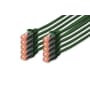 CAT 6 S-FTP LSZH 5m, X10, vert photo du produit