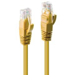 Câble réseau Jaune Cat.6 U/UTP, 10m photo du produit