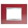 PLAQUE LUX 3P METAL RED GLAMOU photo du produit