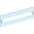 Plastron modul. 2M L600 blanc photo du produit