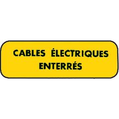 plaque alu cables electriques photo du produit