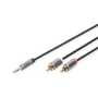 Cable Y Jack-2 RCA 1,8m photo du produit