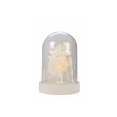 CLOCHE VERRE DECO RENNES LED photo du produit