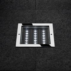 STEEL 28 SQUARE 18LED 19,8W NB photo du produit