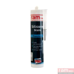 MASTIC SILICONE SANIT. TRANS 3 photo du produit