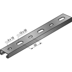 STRUT 41x21x1.75 P 3M SZ photo du produit