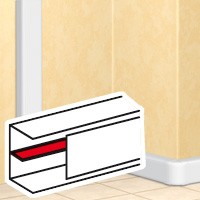 Legrand - cloison de séparation pour goulotte dlp monobloc 50x80mm et gtl drivia 13 - longueur 2m - 