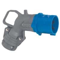 Legrand - fiche mobile coudée hypra ip44 16a - 200v~ à 250v~ - 3p+n+t - plastique