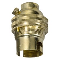 Legrand - douille culot b22 à raccord fileté et simple bague matière métallique 4a 150w