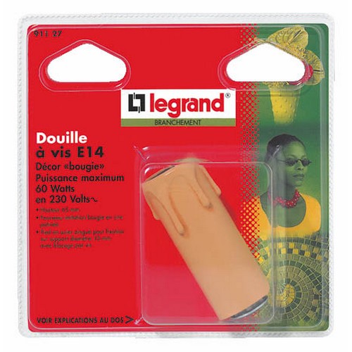 Legrand - douille bougie e14 - hauteur 65mm